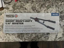 Matco Tools RV14S Heavy Duty Short Riveter With Rivet Stem Catcher 3/32 - 1/4"