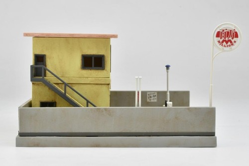 TOMYTEC Colección Edificio Kenkore 183 Gasolinera Cerrada A Diorama Suppli - Imagen 4 de 5