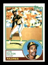 1983 Topps #323 Luis DeLeon NM/NM+ Padres 245080