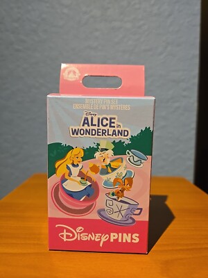 Disney Parks Alice In Wonderland Lanterns Mystery Box Unopened 2 Pins