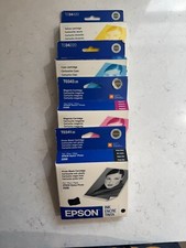  4 GENUINE Epson Ink Cartridges for Stylus Photo 2200 Printer - set of 4