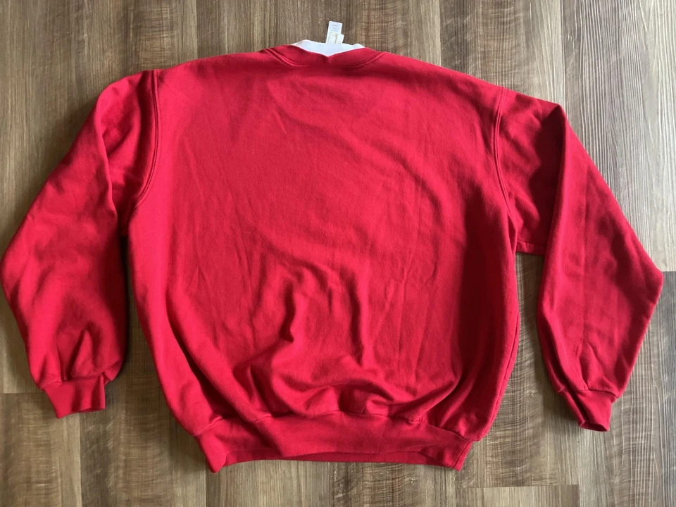 Muñeco de Nieve Navidad Sudadera Mujer Grande Rojo Cuello Redondo Vellón Vacaciones Gráfico Foto 3 de 4