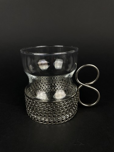 IITTALA Finlandia Tsaikka vaso de té Timo SARPANEVA 6 uds Glögg vidrio plata soporte - Imagen 10 de 21