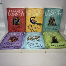 LYMOND CHRONICLES 6x Books Complete Paperback Set Series Lot DOROTHY DUNNETT