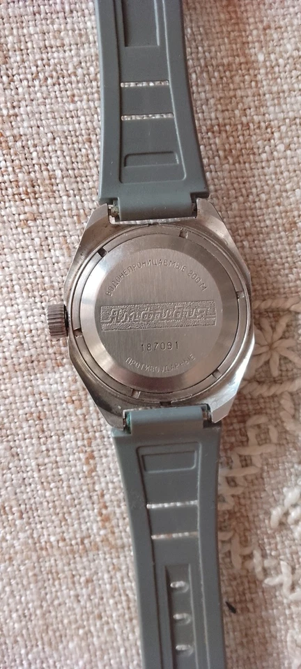 orologio subacqueo a carica manuale Vostok Albatros made in URSS - Imagen 4 de 4