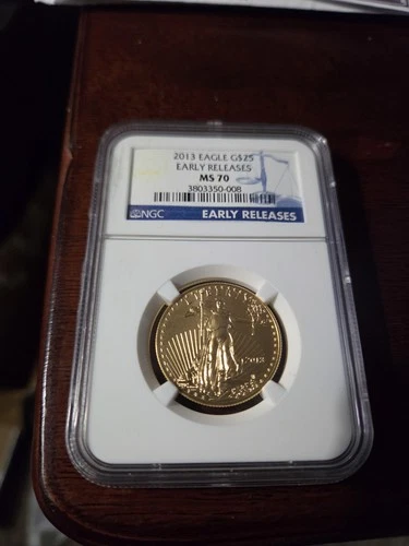 Photo of a 2013-W American Gold Eagle 1/2 oz Proof from an eBay listing that sold on Jul 20, 2026