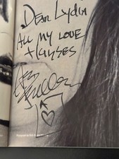 Kiss Ace Frehley Signed Guitar World to Lydia Criss Peter From Lydia's Auction