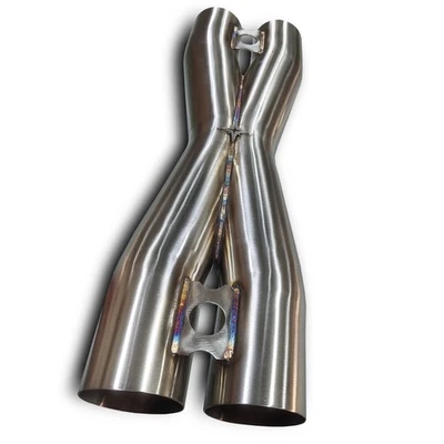 3" inch 304 Compact Stainless Crossover X-Pipe X Pipe Catback Exhaust XPipe - Bild 1 von 4
