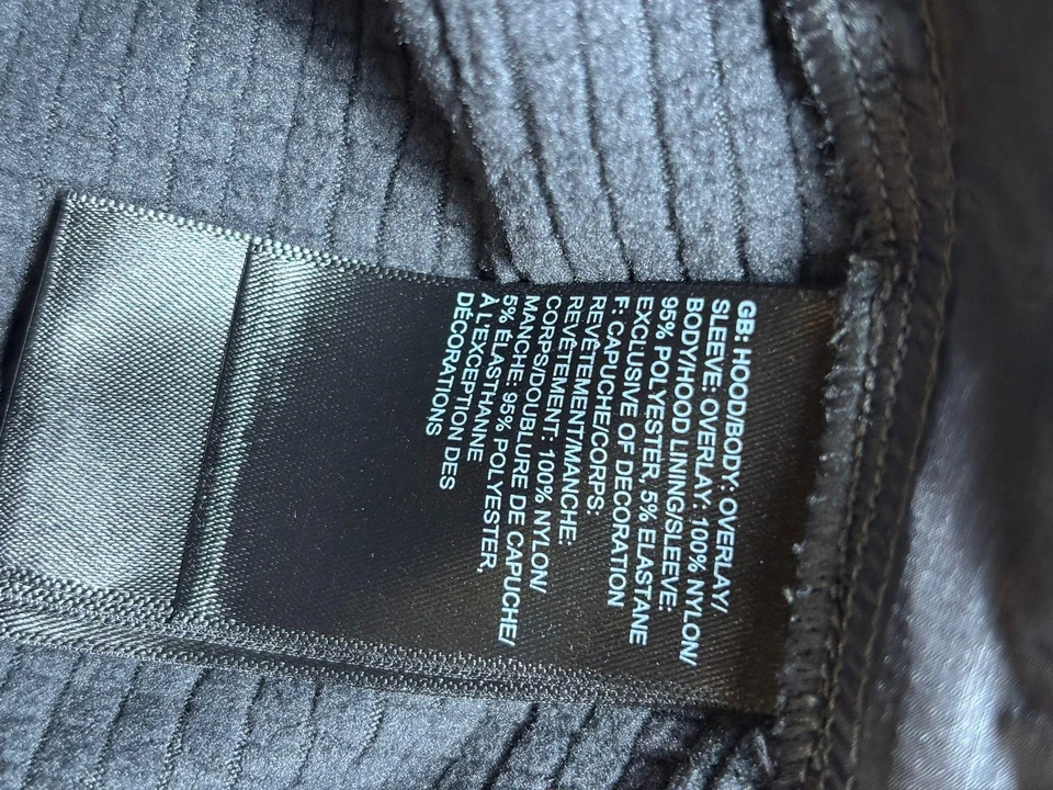 North Face Pullover Jacket Mens Small Gray Hooded Lightweight Outdoor Running - Image 4 of 4