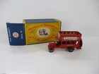 Matchbox Lesney Yesteryear Y-2 AEC Double Decker Bus- BLACK WHEELS, boxed