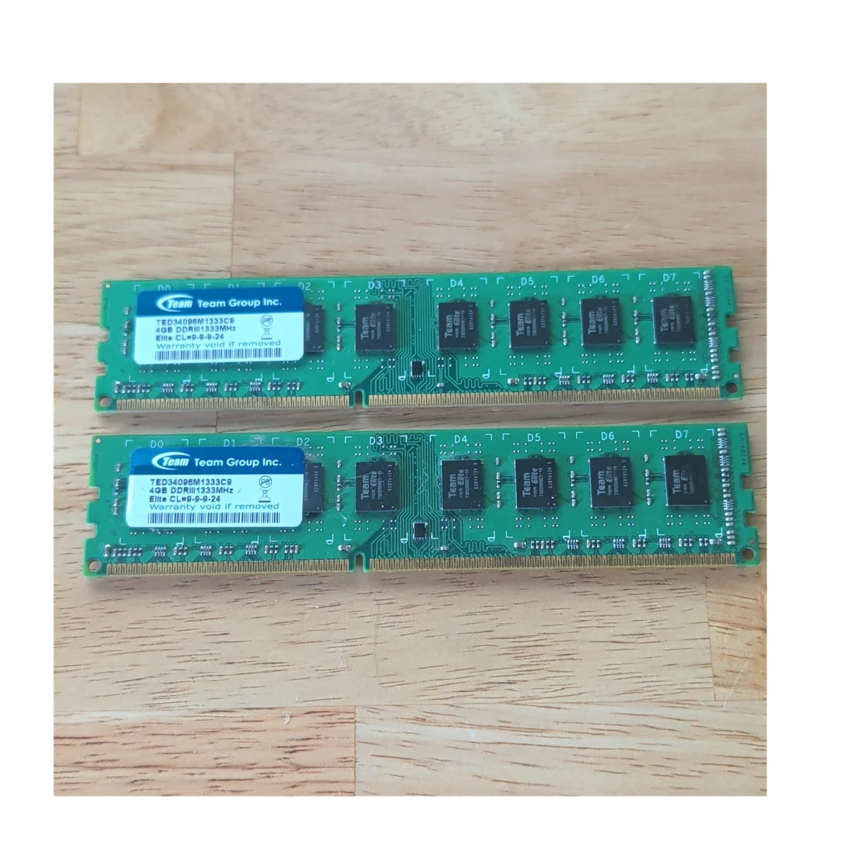 Preços baixos em Team Group DDR3 SDRAM 4 GB capacidade por Módulo