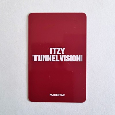 ITZY 11th Mini Album Tunnel Vision MakeStar Lucky Draw Photocard