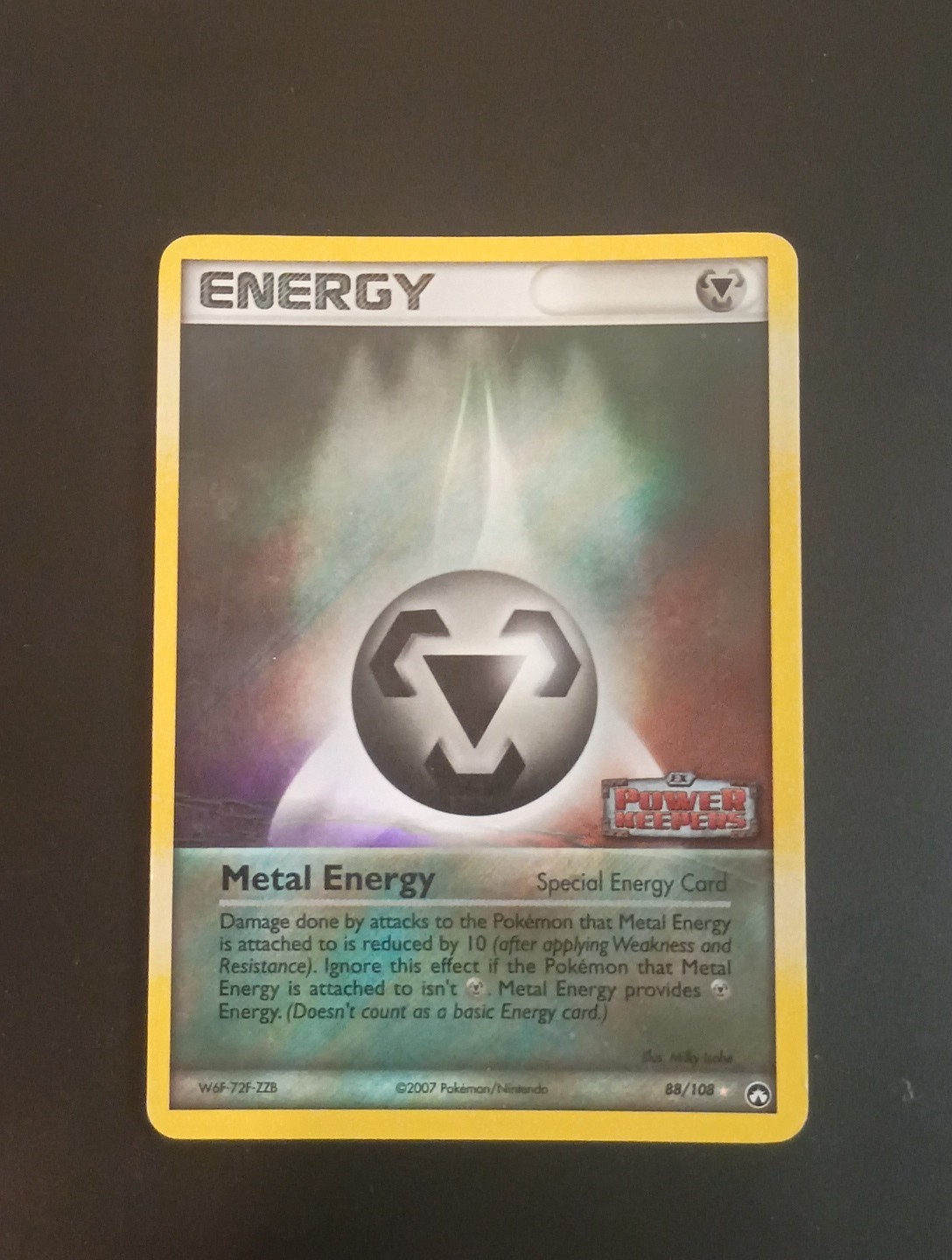 Metal Energy Stamped 88/108 Power Keepers Reverse Holo Pokémon TCG Vintage MP