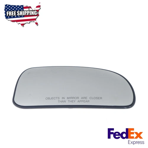 Mirror Glass Heated Passenger Side Fits 2002-2009 Chevrolet Trailblazer