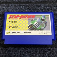 Thumbnail of ebay&reg; auction 406664849372 | Top Rider Famicom Game Cartridge Only JP ver Used Tested Japanese ver Racing