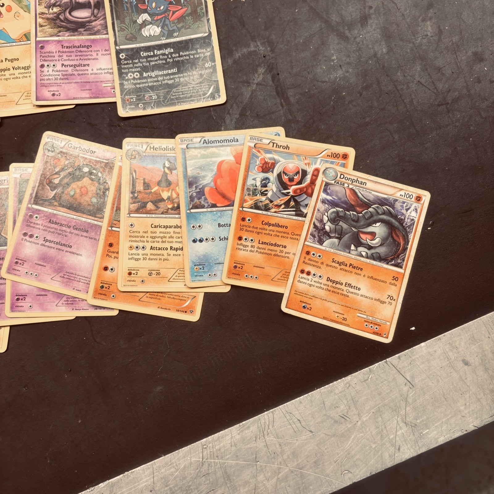 lotto carte pokemon italiano