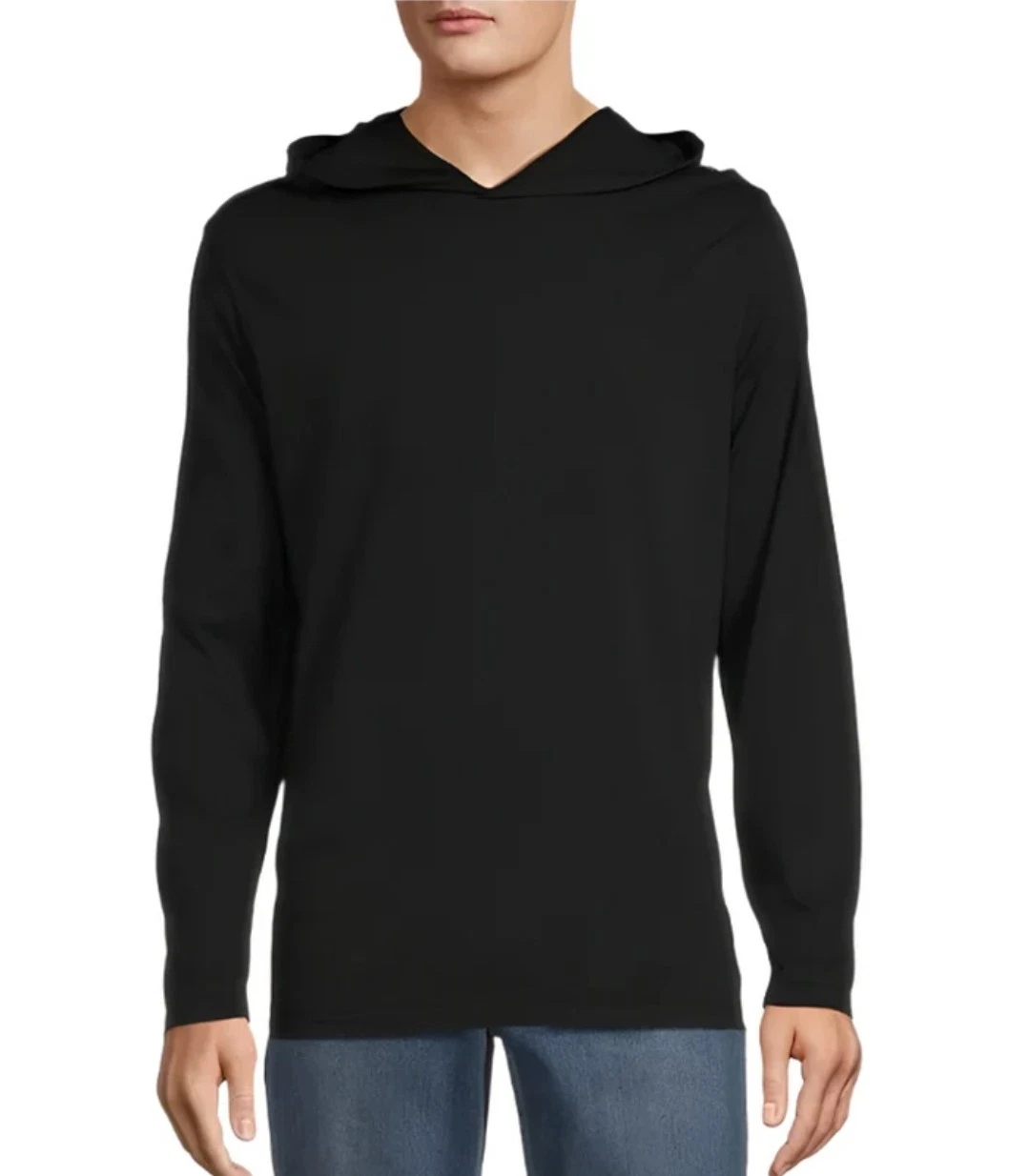Tommy Bahama Men's MEDIUM PARADISE PIMA Hoodie COAL Black New