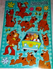 Scooby Doo Sticker Sheet American Greetings WB Scrapbooking