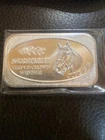 1973 1 OZ .999 FINE SILVER SECRETARIAT-TRIPLE CROWN WINNER U.S. SILVER CORP