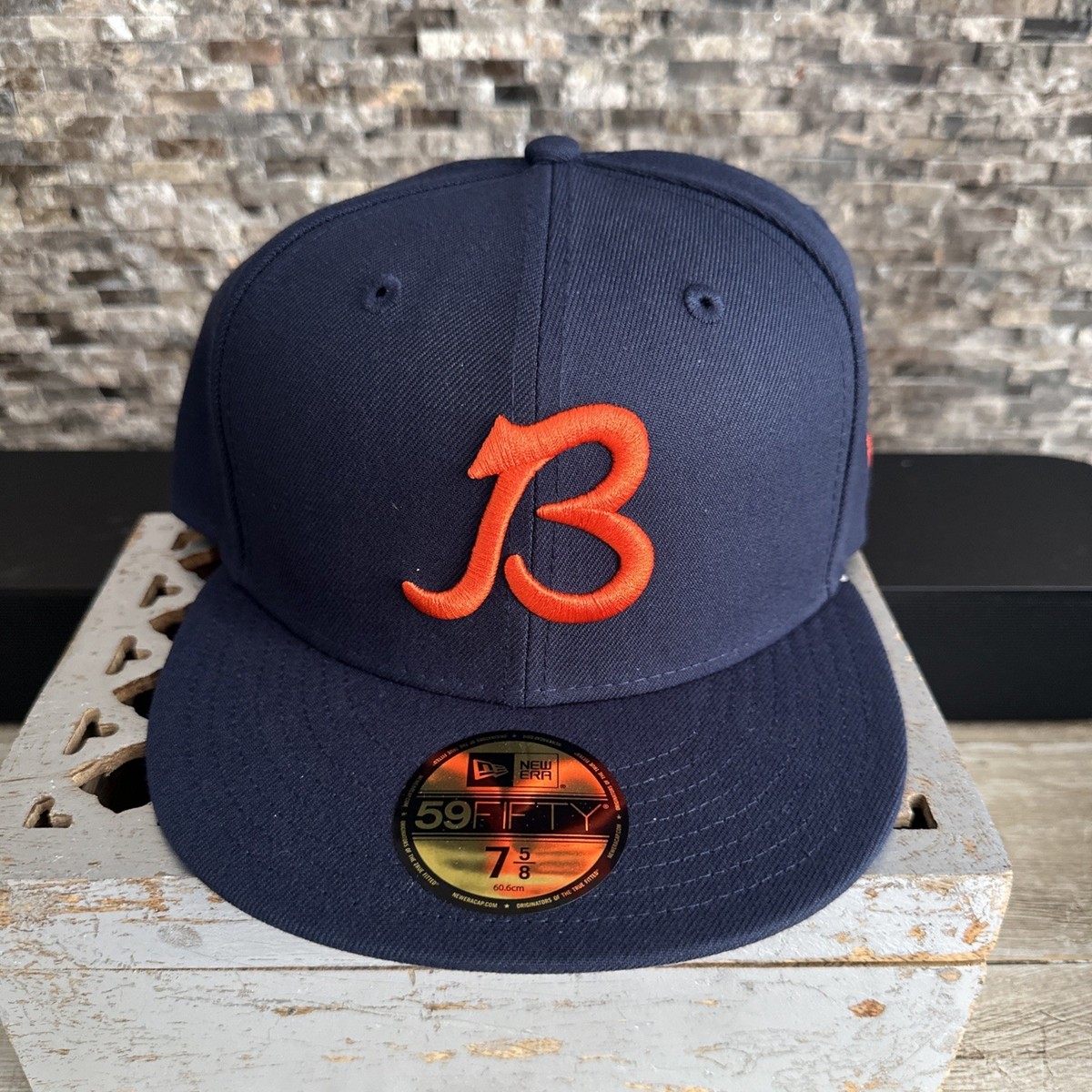 New Era 59FIFTY Chicago Bears NFL On-Field Fitted “B” Logo Hat