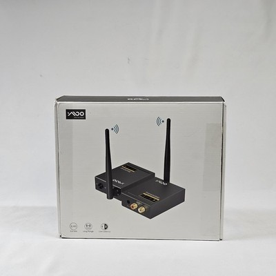 YMOO 2.4Ghz Wireless Audio Transmitter Receiver,192Khz/24Bit Hifi Audio,20Ms Ult