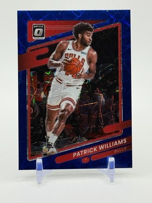 2021-22 Panini Donruss Optic PATRICK WILLIAMS Blue Velocity #17 Bulls