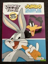 Looney Tunes Jumbo Coloring & Activity Book Puzzles Games & Coloring Bugs Bunny
