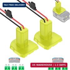 Power Wheel Adapter Compatible with Ryobi 18V Battery for DIY RC Car