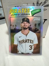 2026 Topps Heritage #141 Jared Jones Chrome Refractor Pittsburgh Pirates