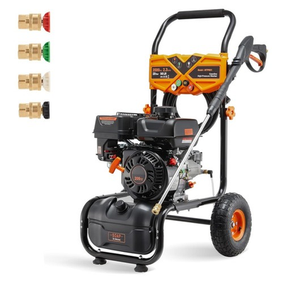 #ad Cold Water Gasoline High Pressure Washer 3500 PSI 2.3 GPM 209cc for Cars Floor $265.99