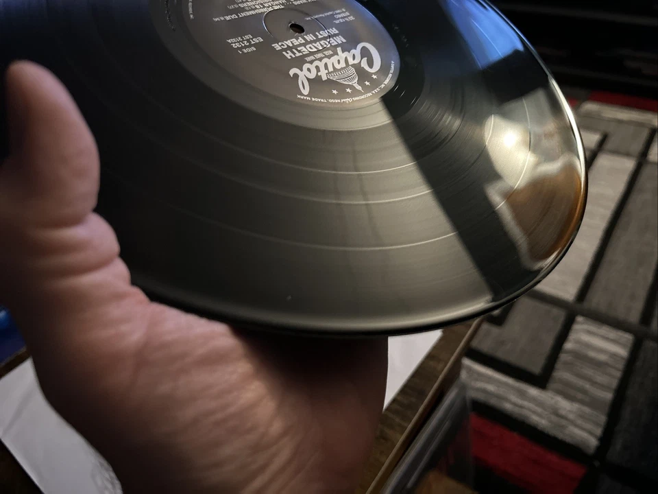 Megadeth -Rust in Peace(1990)(180gm Vinyl Record, 2008 RE) Thrash Metal Epic - Image 3 of 4