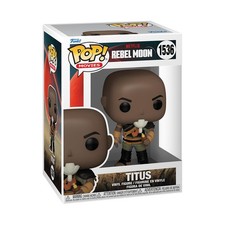 Funko Pop! Movies: RM - Rebel Moon - Titus - Figuras Miniaturas Coleccionables p