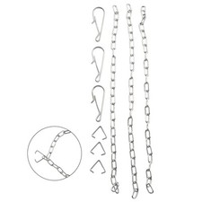 Chain Accessories 25 1.5cm 3 X Handle Chain Replacement Stainless Steel