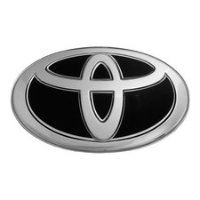 Custom New Logo Toyota Front Grille Emblem Black Chrome For Tacoma Custom New Logo Toyota Front Grille Emblem Black Chrome For Tacoma