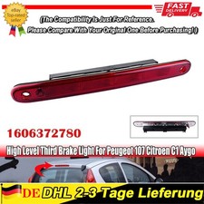 3. Rot LED Dritte Bremslicht Bremsleuchte Für Peugeot-107 Citroen-C1 Toyota-Aygo