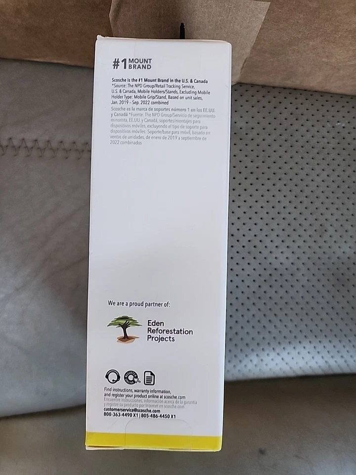 Scosche MagicMount Pro Magnetic Dash Mount - Black/Silver Open Box - Image 4 of 4