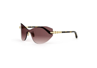 Bvlgari BV40080U 30Z 136 Metal Gold Violet Gradient Sunglasses Bulgari