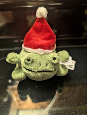 Jellycat 3   Ricky Rain Frog Decoration Plush, NWT