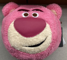 Loungefly Disney Toy Story Lotso Bear Strawberry Scented Fuzzy Crossbody Bag NWT