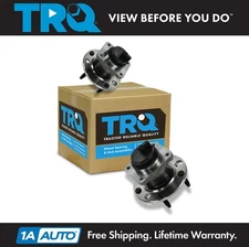 TRQ Wheel Hub & Bearing Assembly Front LH RH Pair Set for 93-02 Firebird Camaro