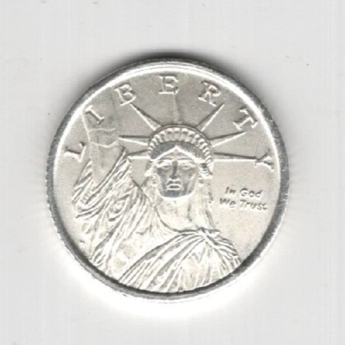LIBERTY TORCH .999 FINE SILVER 1/10 TROY OZ SILVER ROUND MONEY METALS EXCHANGE