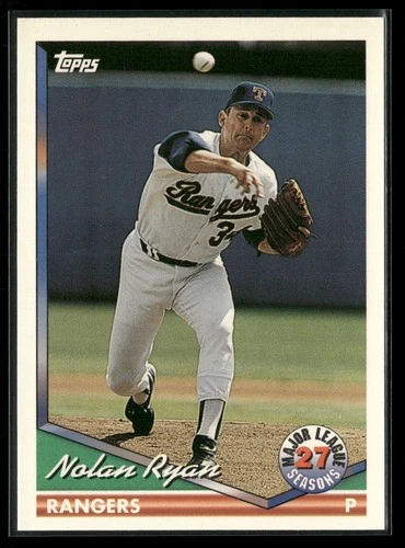 1994 Topps - Nolan Ryan #34 Texas Rangers HOF NM