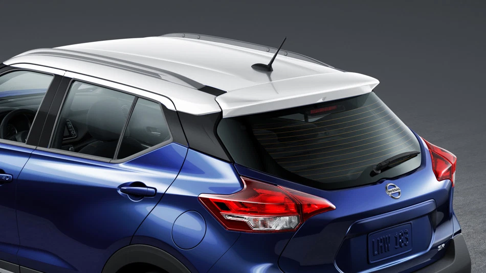 Alerón de techo trasero gris sin pintar para Nissan Kicks 2017-2023 nuevo Foto 3 de 4