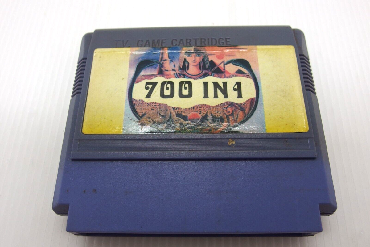 700 In 1 Famicom Retro Bootleg games loose tested Nintendo