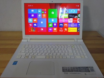 Toshiba laptop dynabook T55/RW/Core I3-5005U 2.0GHz/4GB