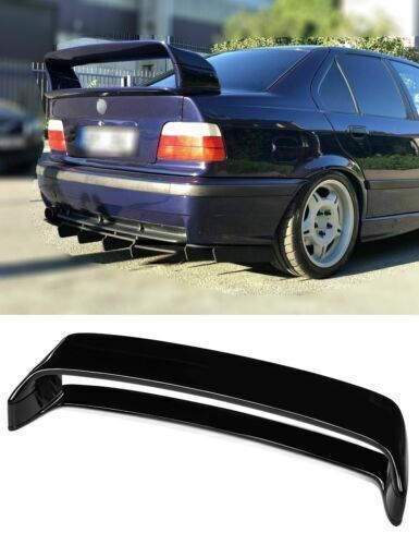 Sport rear spoiler 4-piece spoiler fits BMW E36 M3 GT Class 2 from 1991-1999 - Picture 1 of 10