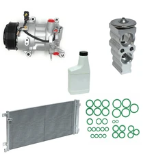 A/C Compressor & Condenser Kit Fits Honda Civic 2016-2020 L4 1.5L KTC7277