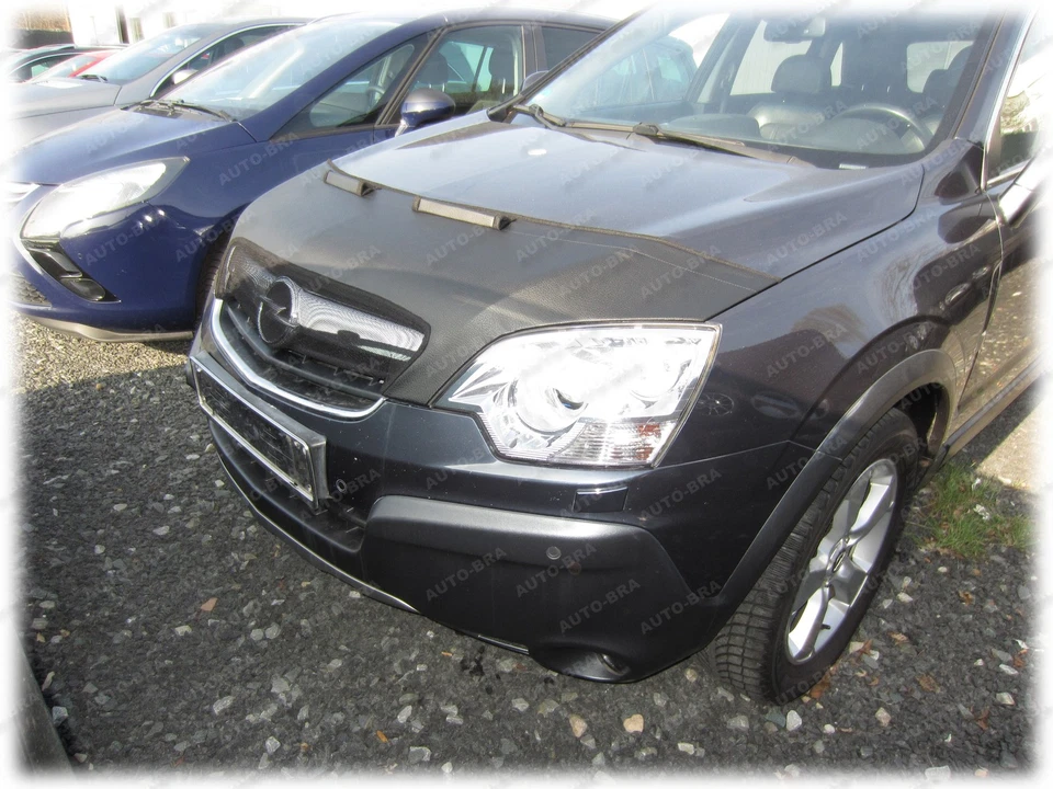 Bonnet Bra para Opel Antara año 2006 - 2017 protección contra impactos de piedras Haubenbra Tuning - Imagen 3 de 4