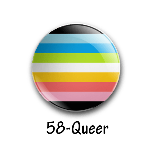The Original LGBT/LGBTQIA+ 25mm/1 Inch Pride Flag Badges (81 To Choose From) Gay - Picture 59 of 82