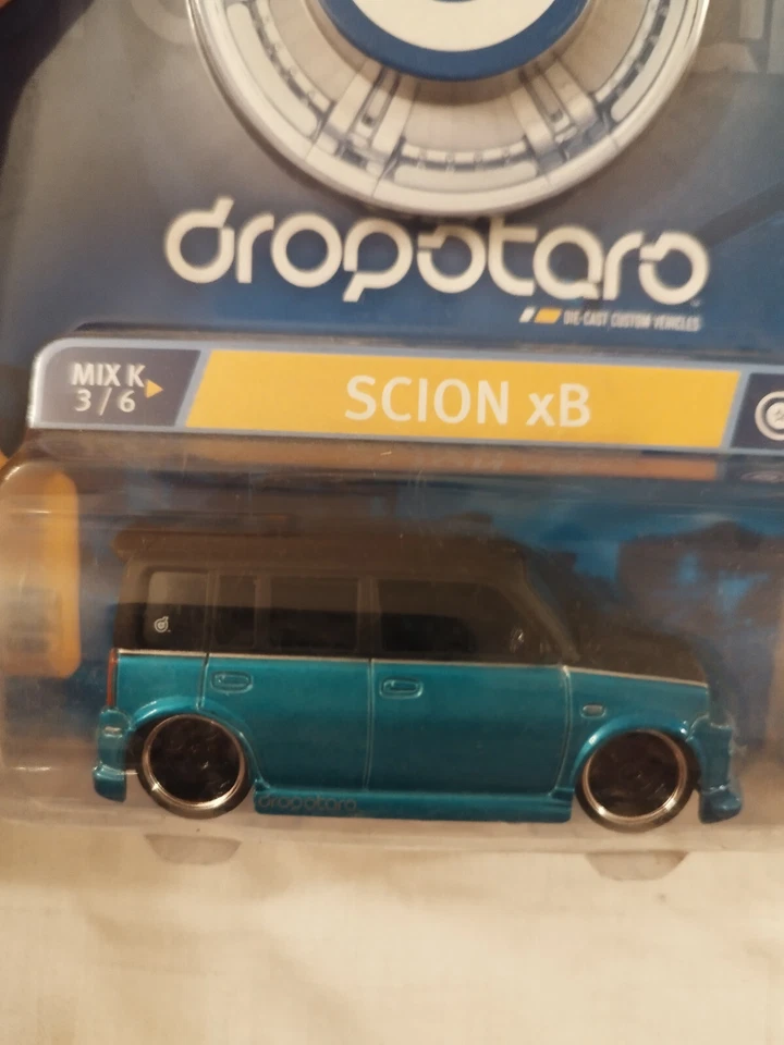 HOT WHEELS DROPSTARS DROPOTARO SCION XB NEW SEALED MACCHINA DIE-CAST - Immagine 4 di 4